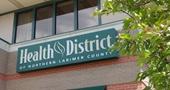 Health District building sign