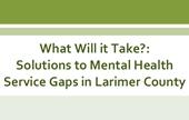 Mental Health Service Gap Report cover Mental Health Service Gap Report cover