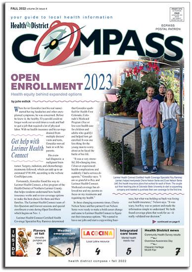 Health District Compass - Imagen de portada de otoño de 2022