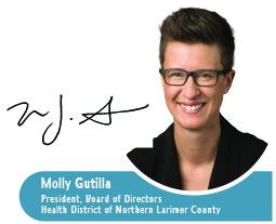 firma e imagen de Molly Gutilla